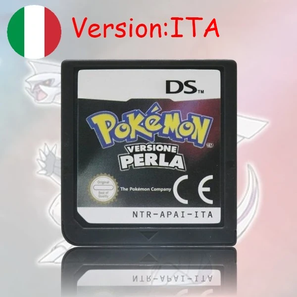 NDS Spielmodul Pokemon Schwarz Weiß Platin HeartGold SoulSilver USA EUR FRA ITA NOE AUS ESP Version für DS 2DS 3DS Konsole