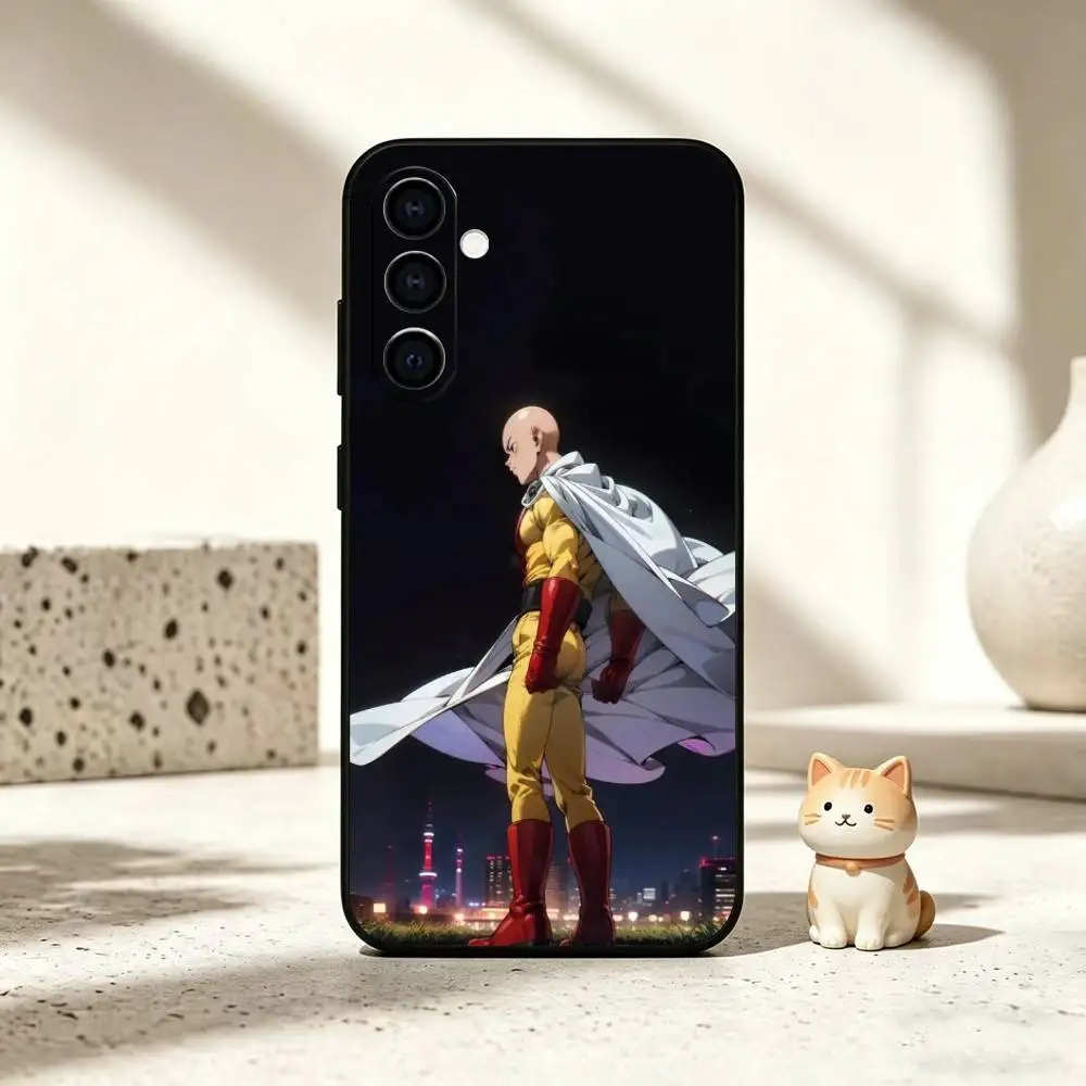O-One-Punch Man gift Phone Case For Samsung Galaxy A73,A72,A71,A70,A53,A52,A51,Others Soft Black Cover