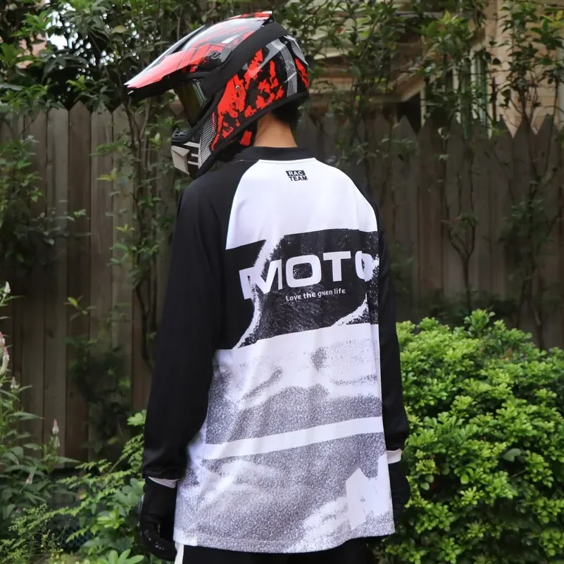 MTB Mountain Bike Team Pro Ciclismo Jersey, Corrida Off Road, Downhill Jersey, Tops De Treinamento De Fitness, Mangas Compridas T-Shirts, Venda Quente