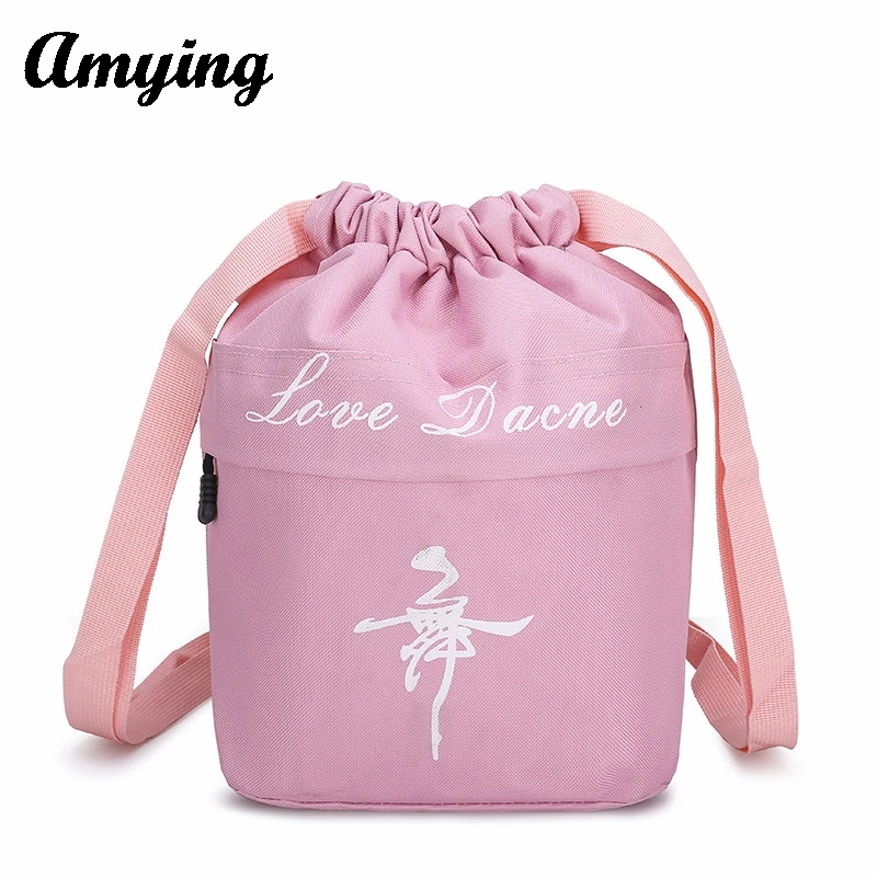 2024 borsa da ballo per bambini ginnastica per bambini danza latina Yoga Tap Dance Jazz Storage Bag bambini zaino da ballo carino e alla moda