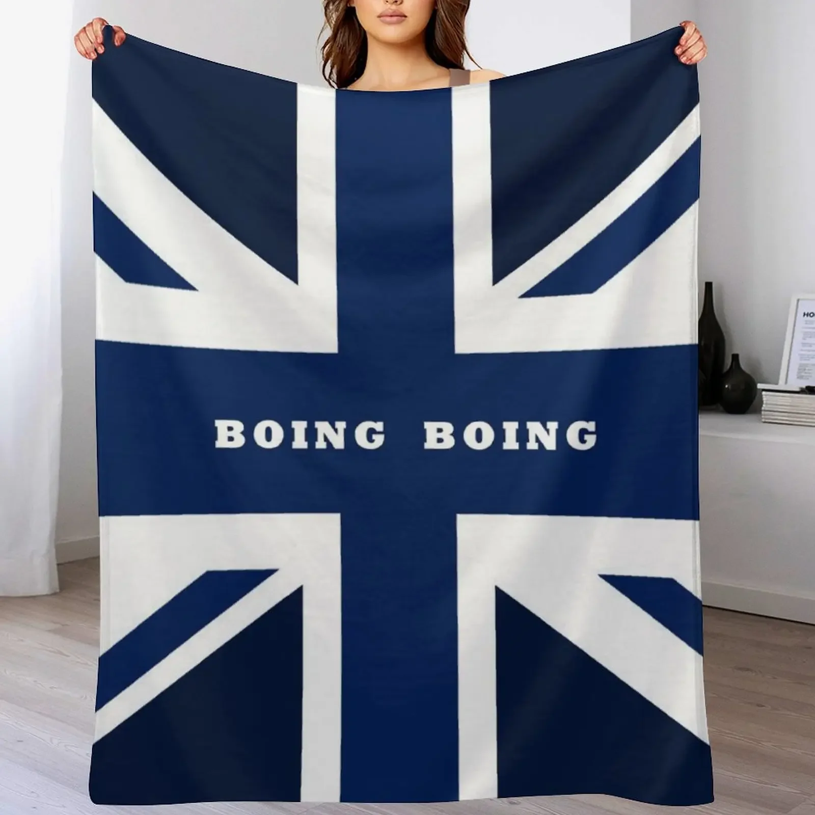 

Boing Boing - United Kingdom - West Brom Throw Blanket Thermal Soft Beds Personalized Gift Single Blankets