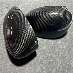 Brand New Material Dry Carbon Fiber Side Mirror Cap For Abarth Fiat 500 F595 F695