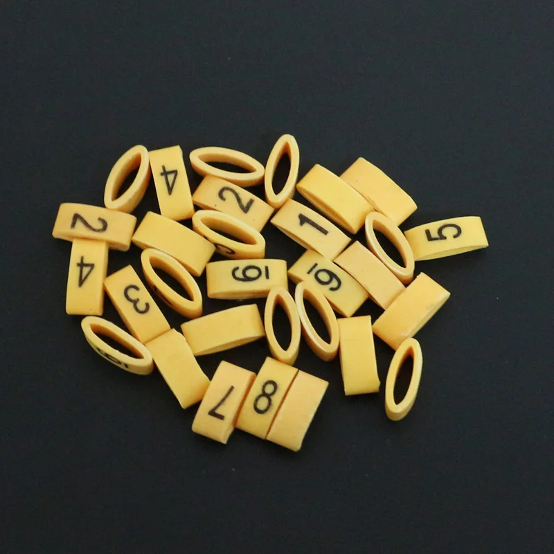 1100/330PCS Cable marker Mark cable tie tags cable number box markers for cables to A to Z numbers 0 to 9 cable marker printer