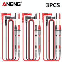 ANENG Digital Multimeter Test Leads Probe 1000V 10A Universal Needle Tip Multi Meter Tester Lead Probe Wire Pen PT1005B Cable