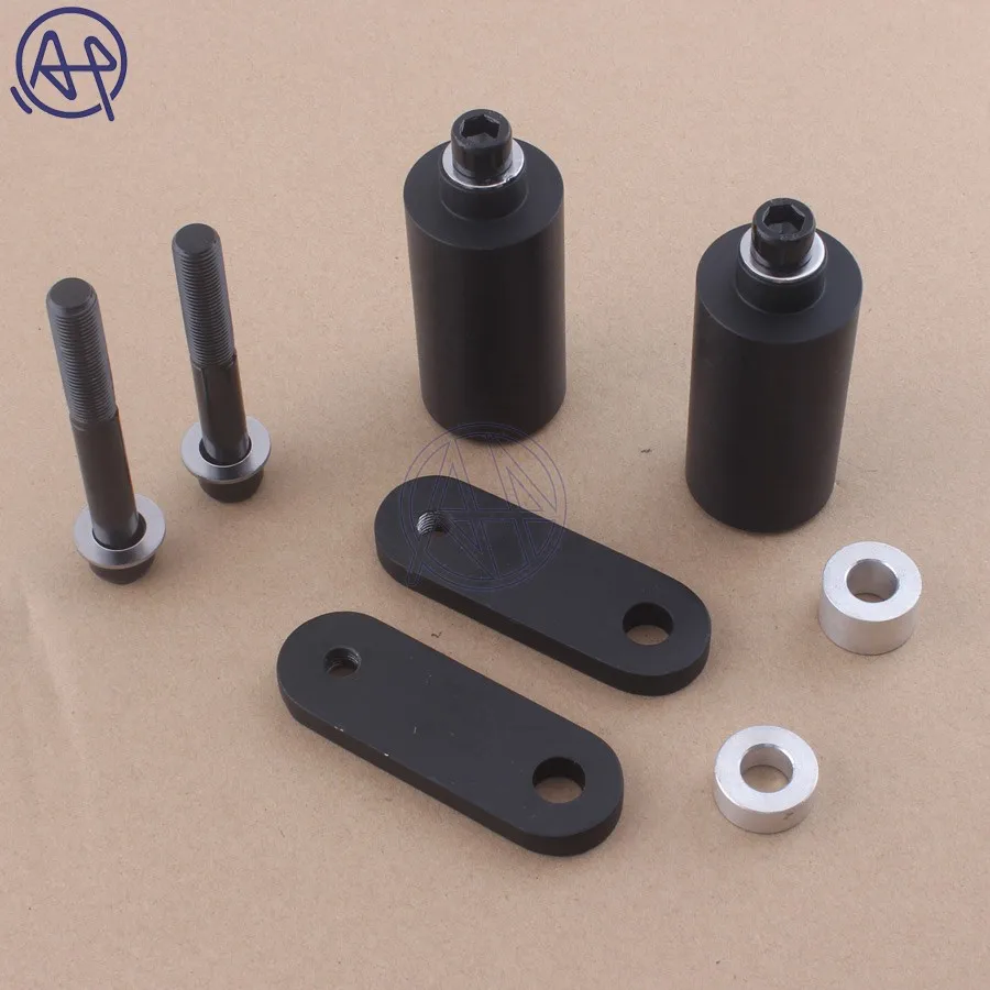 

Для Honda CBR 1000RR 04-05 мотоцикла без выреза, слайдер рамы Delrin, противоударная рама, защита от падения, колпачки, черные/углеродное волокно