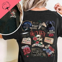 Run The Little Mouse Haunted By Adeline Haunted Dark Romantic Smut Reader Book Lovers Gift Pure Cotton Unisex Printing Colorful