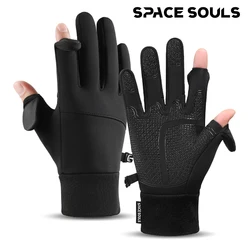 Winter Warm Gloves Men's Women's Windproof Touch Screen Gloves Outdoor Fishing Running Cycling Skiing Gloves