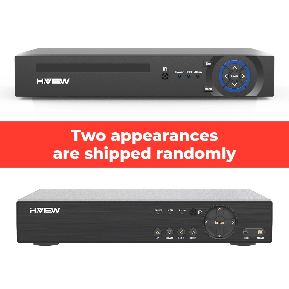 H.view cctv dvr 8ch H.264 ahd dvr nvr 8chデジタルビデオレコーダーcctv 1080 1080p hdビデオ出力サポートアナログahd ipカメラ