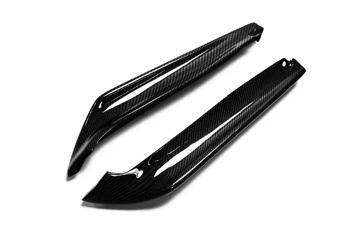 Car Accessories For Lexus IS250 Carbon Fiber Rear Spat Glossy Fibre Bumper Extension Add On Tuning Splitter Lip Addon Body Kit