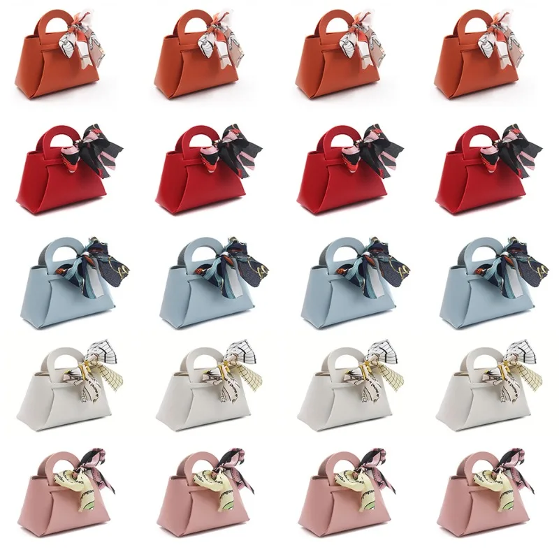 NONE 20 Pieces Leather Gift Bag Multi-color 4