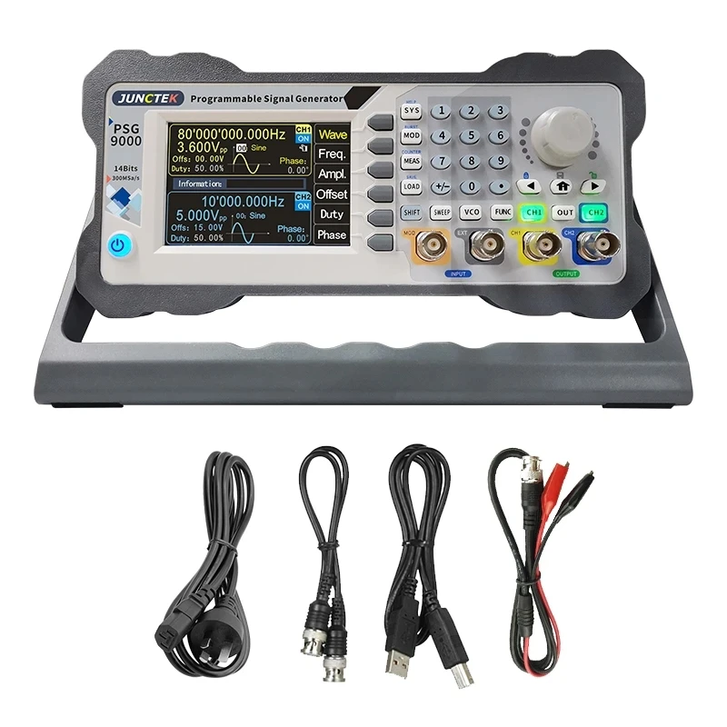 PSG9060 60M Programmable Digital Control DDS Dual-Channel Arbitrary Waveform Frequency Meter Function Signal Generator