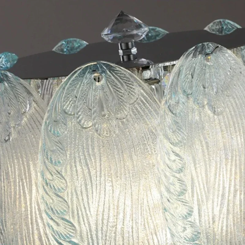 الشمال شخصية فاخرة كريستال ريشة LED مصابيح أرضية غرفة المعيشة أريكة دراسة الدائمة أضواء المنزل العمودي الإنارة