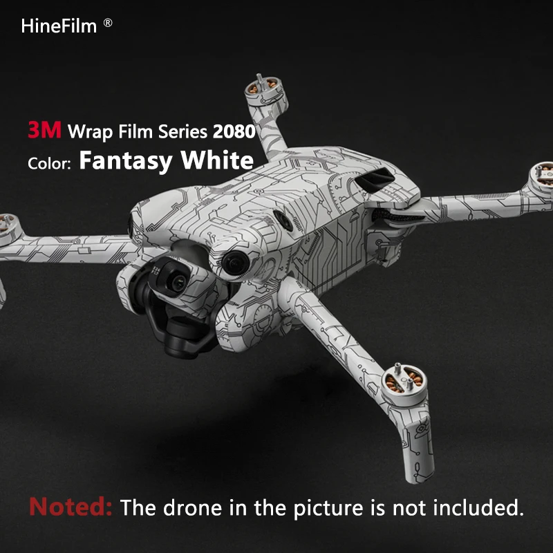 DJI Mini 4 Pro Drone Decal Skins for DJI Mini4 Pro Premium Sticker ANTI-SCRATCH Protective Wrap Cover Case Film