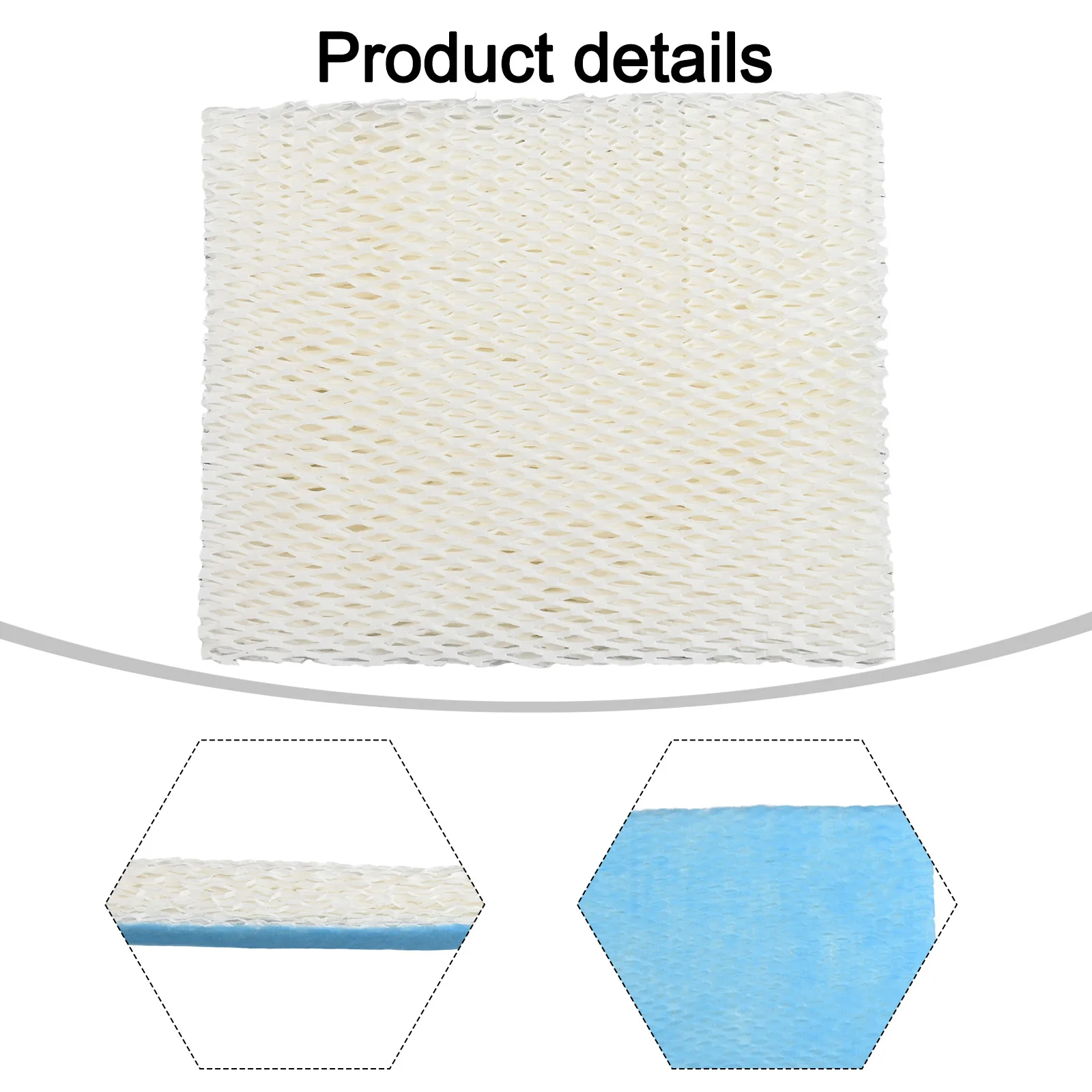 Compatible Humidifier Filter Replacements Humidity Maintenance Air Humidifier 16.5*20cm Compatibility Assurance