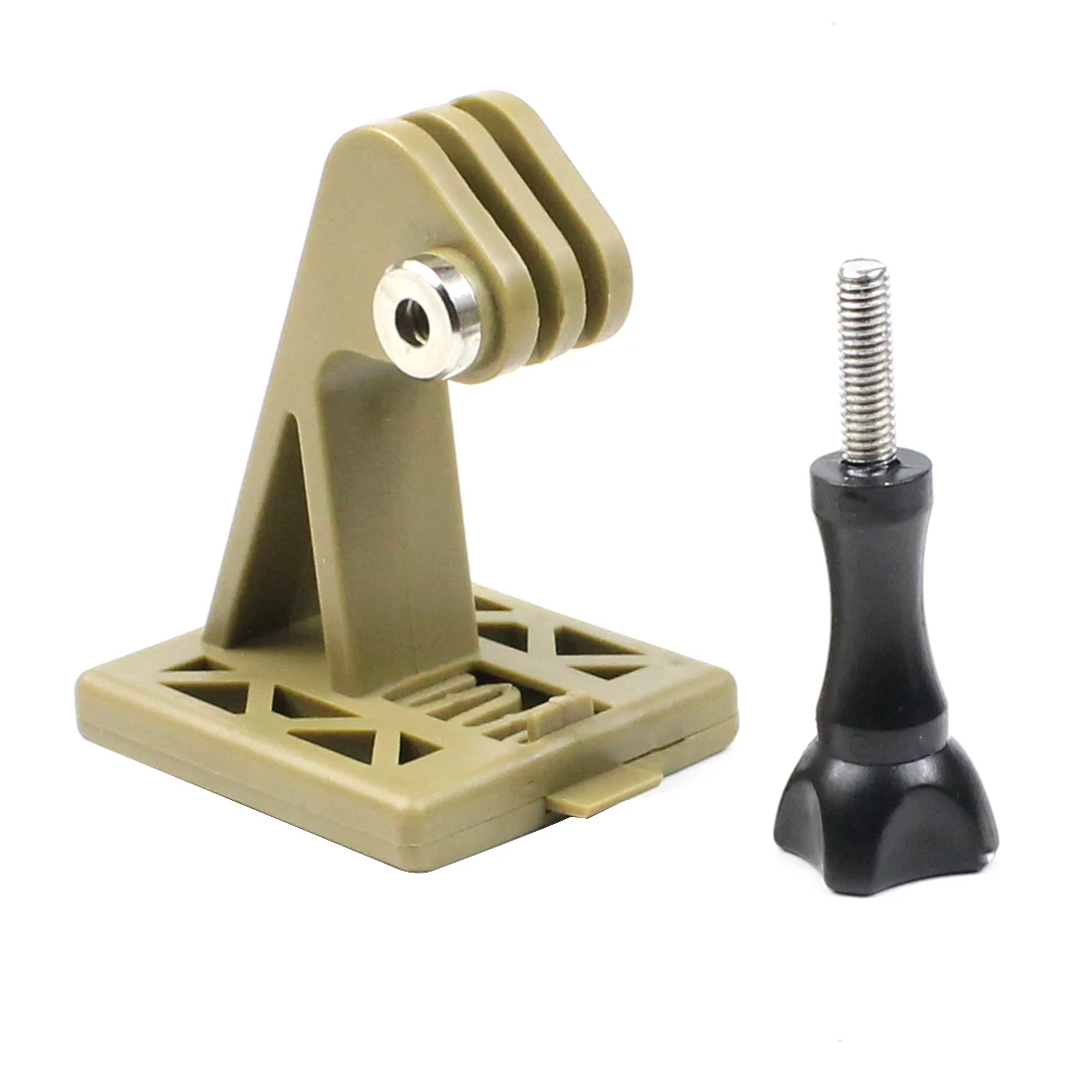 NVG Helmbasis-Adapter, Action-Kamera, Fix-Mount, leichter Konverter für Gopro 13 12 Insta360 OSMO Pocket 3 Ständer, Telefonhalter – Detail 4