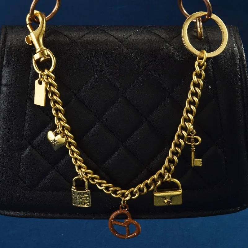 سلسلة حقيبة كوكيز صيفية جديدة متعددة الاستخدامات، سلسلة حقائب عصرية وعصرية للنساء، سلسلة حقائب كروس