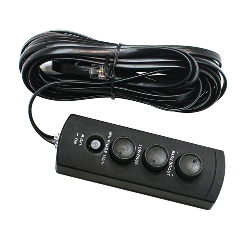 Car Subwoofer Amplifier Sound Controller with Precise Adjustment & Overload Protections for Enhances Sound  Experience