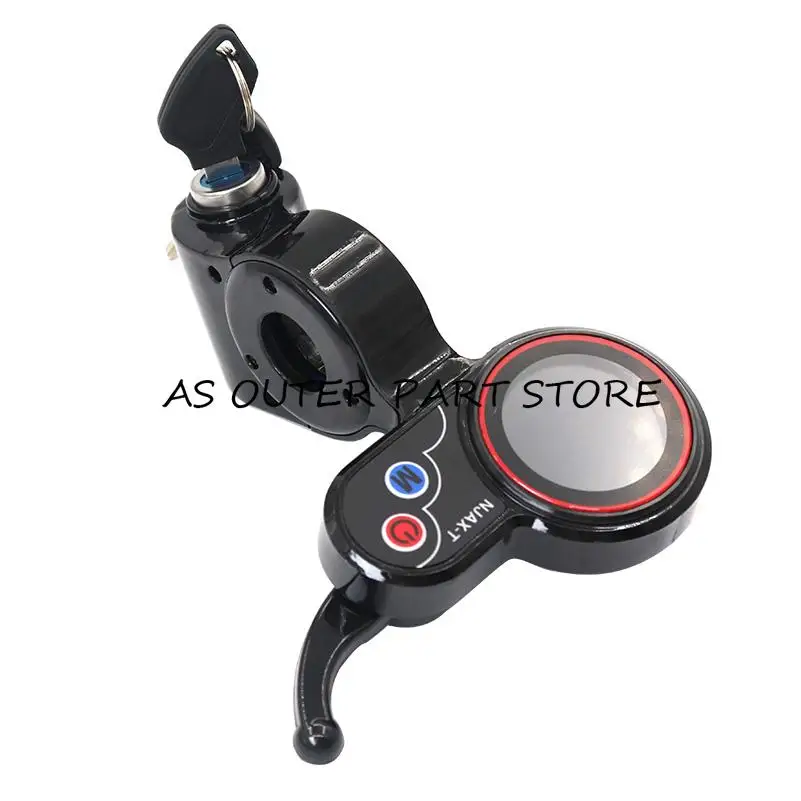 For Zero 8 9 10 8X 10X 11X Throttle Electric Scooter Accessories NJAX-T LED Display  Instrument  48V LCD with key