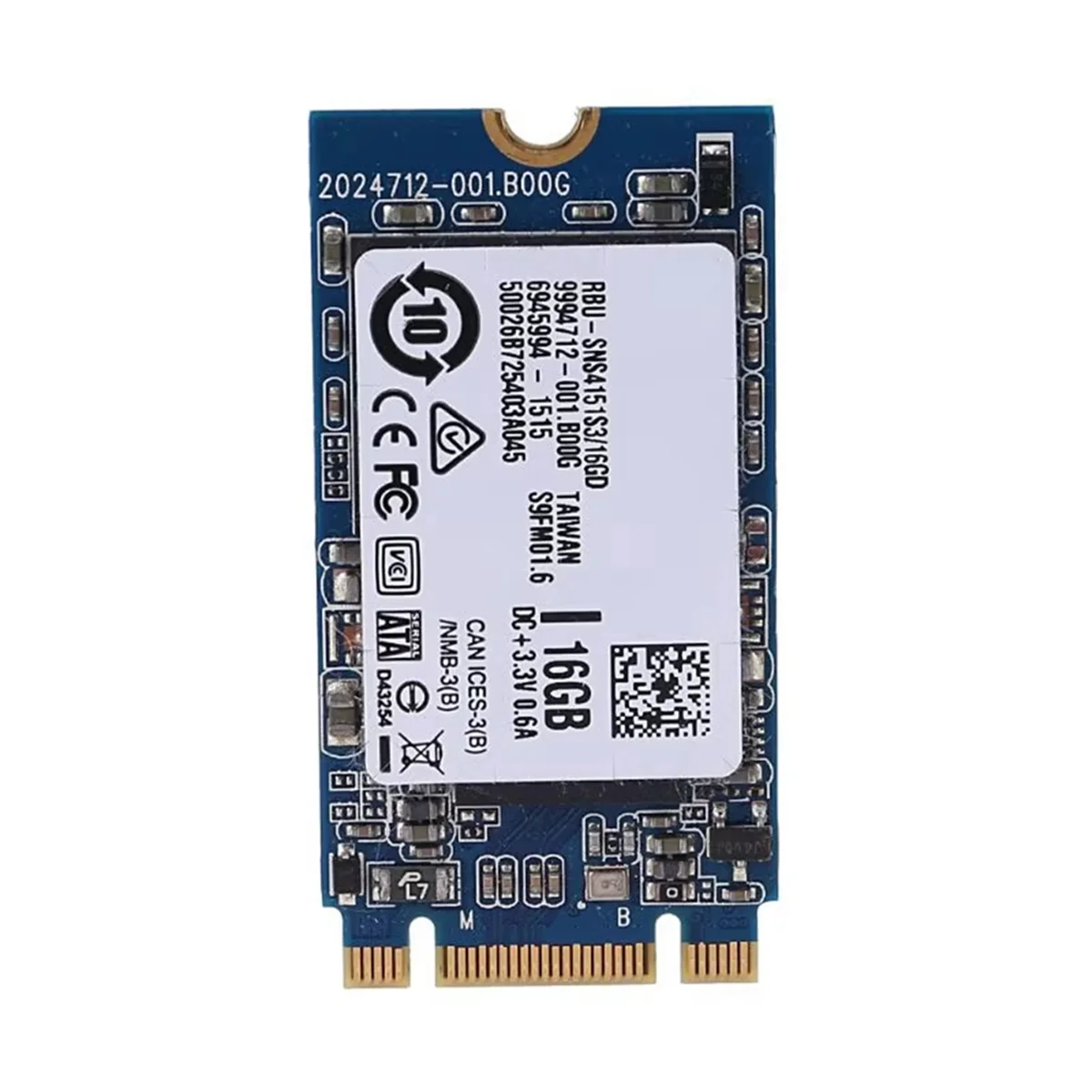 AAA87 SNS4151S3 16GB SATA وحدة الداخلية SSD نصف سليم الحالة الصلبة القرص الصلب لأجهزة الكمبيوتر المحمول جهاز كمبيوتر شخصي دفتر