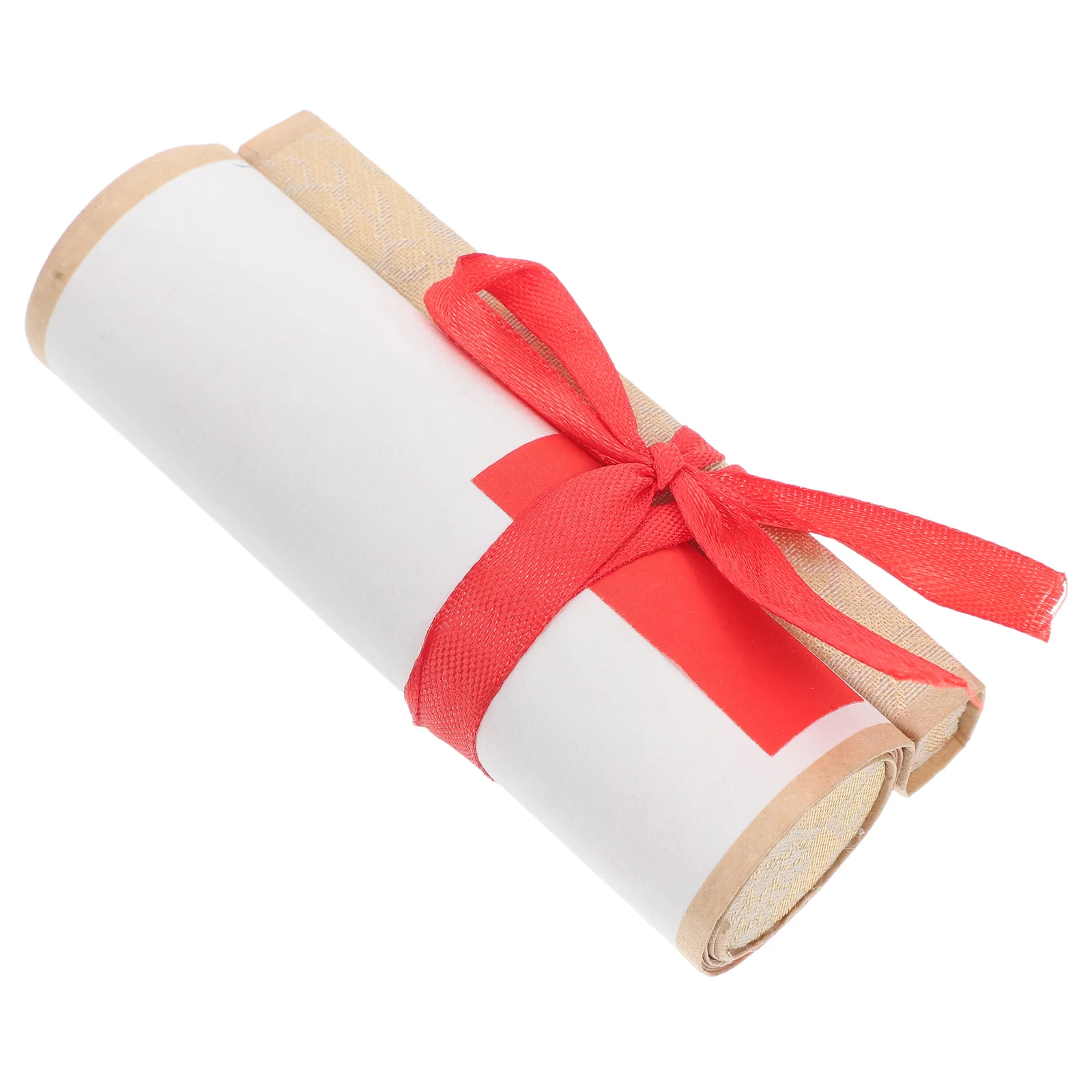 

Mini Scroll Hanging Chinese Xuan Paper Semi-Ripe Gold Sprinkled Wax Dyed Blank Calligraphy Scroll Decorative Wall Hanging