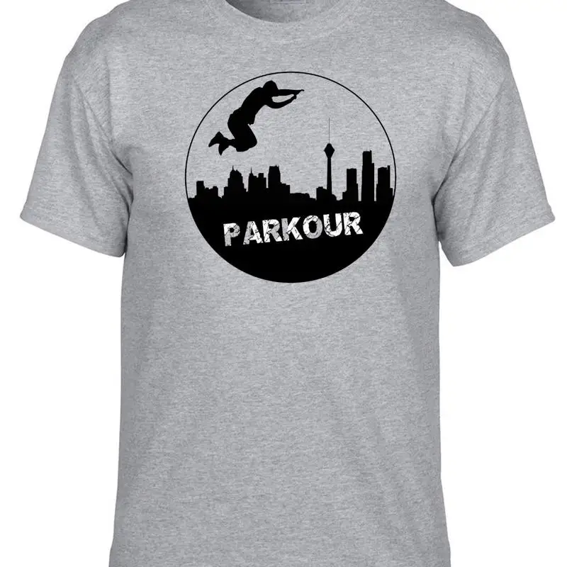 

Parkour Acrobatic Grey T Shirt 138_Grey