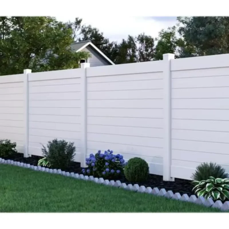 ONE ALU Decorative Climb Outdoor Garden Aluminum Privacy Fence Horizontal Slat Fence Panels