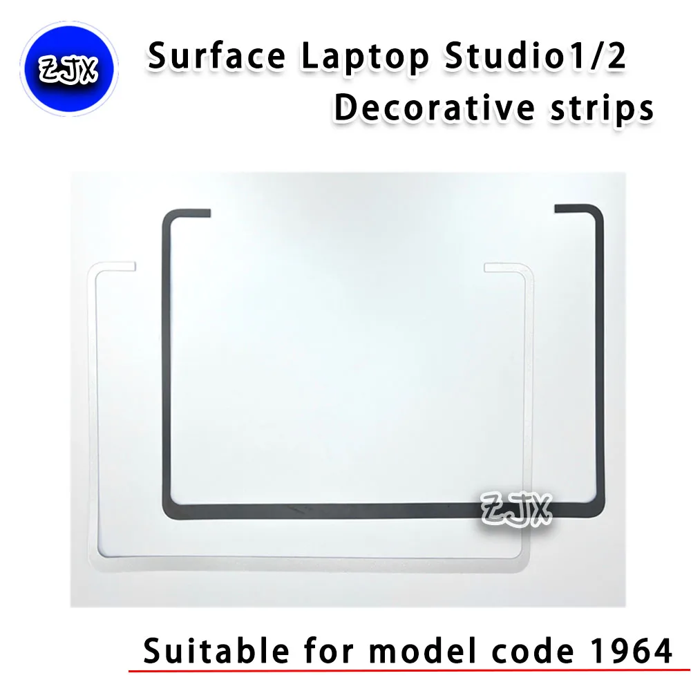 Tira decorativa para laptop microsoft surface, peça de reposição para estúdio, peça de reposição, parafuso, para microsoft surface, 1964