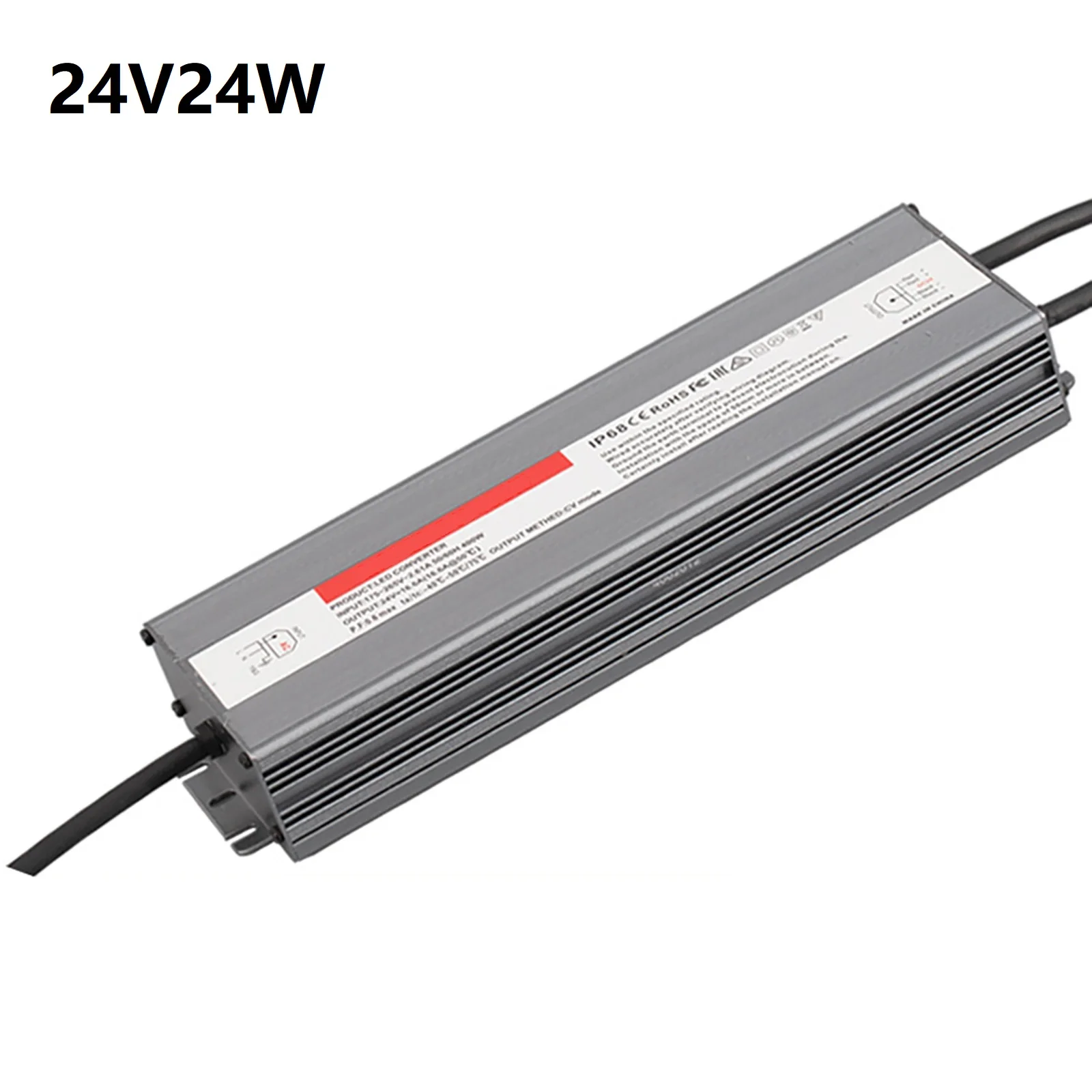 24V LED Transformer Driver Perfect for Low Voltage LED Applications Output Current 1 625A Max Load 150W IP68 Waterproof