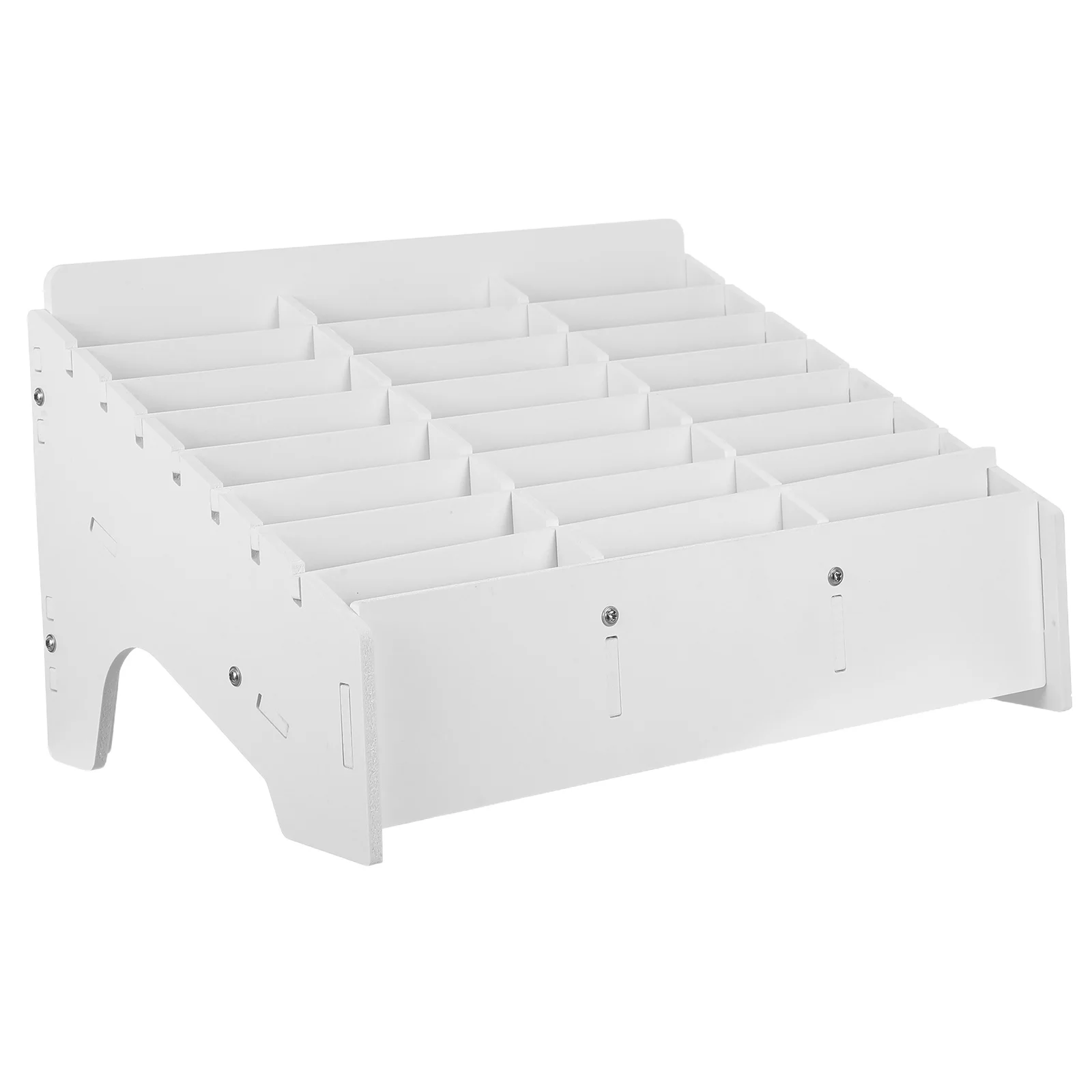 

Держатель для мобильного телефона, классный 24-слотовый настольный органайзер, ящик для хранения мобильных устройств, калькулятор, органайзер для телефона, коробка