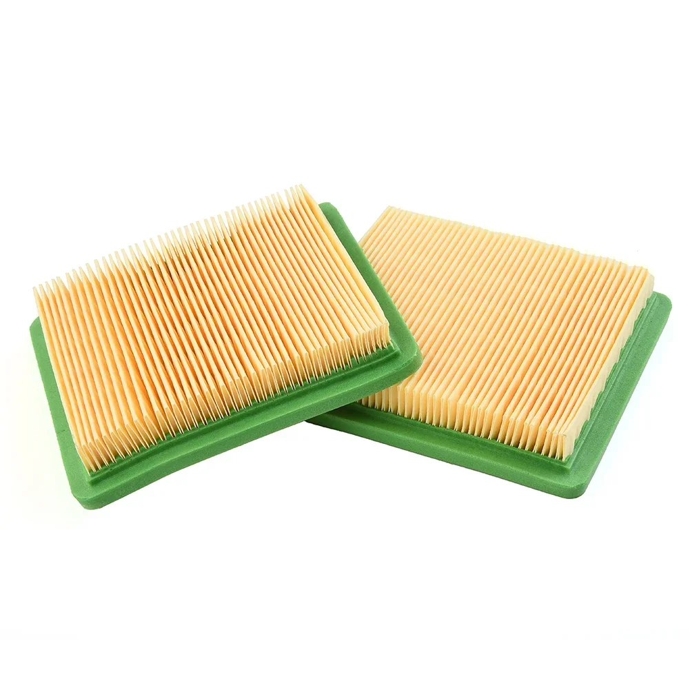 2pcs Air Filter For FX-RM 4639 5196 ES / PRO 1855 For FX-RM 5.5 5.0 2 Piece Air Filter Lawn Mower Trimmer Spare Parts Garden Pow