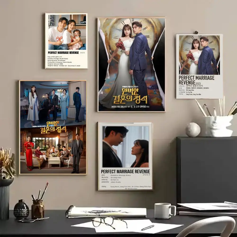 P-Perfect Marriage Revenge Poster HD Printing Wall Art Home Decor For Bedroom Drawing Room Office Idea Gift