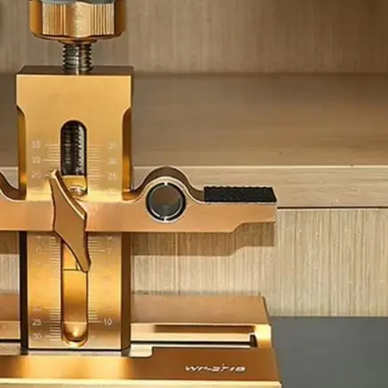 /Cabinet /Door /Mounting Jig Adjustable Aluminum Alloy Drilling Positioning Locator For Woodworking Installation Alignment Tool