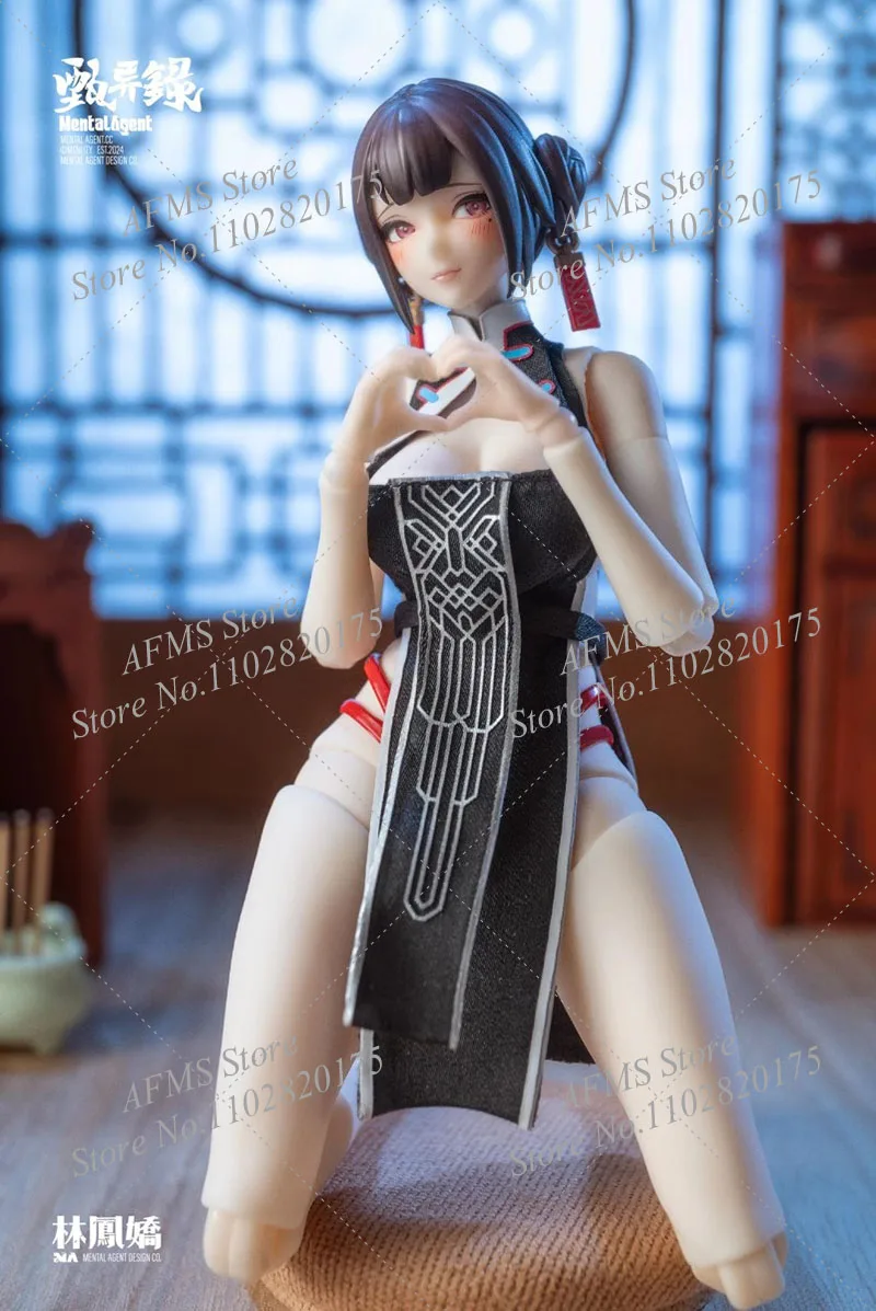 

Mental Agent MAZ-01 1/10 Scale Collectible Figure Lin Fengjiao Sexy Cheongsam Zombie Gir 18Cm Action Figure Women Soldier Model