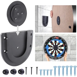 Wall Bracket with Fixed Accessories Dart Board Bracket Kit Wall Hanging Dartboard Mounting Bracket Set for Hanging Dartboard