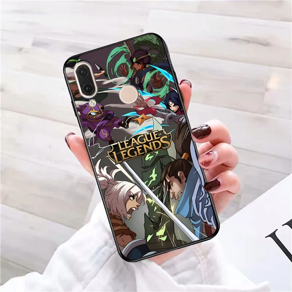 Game League Of L-Legends LOL Phone Case For Redmi 5 6 7 8 9 10 plus pro 6 7 8 9 A GO K20 K30 K40 pro plus F3 Fundas