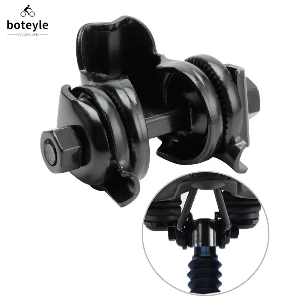 Bike Seat Conversion Clamp Cushion Screw Connector Clip Buckle Snap Fixing Clip for Standard Rail Saddles bicycle Accessories