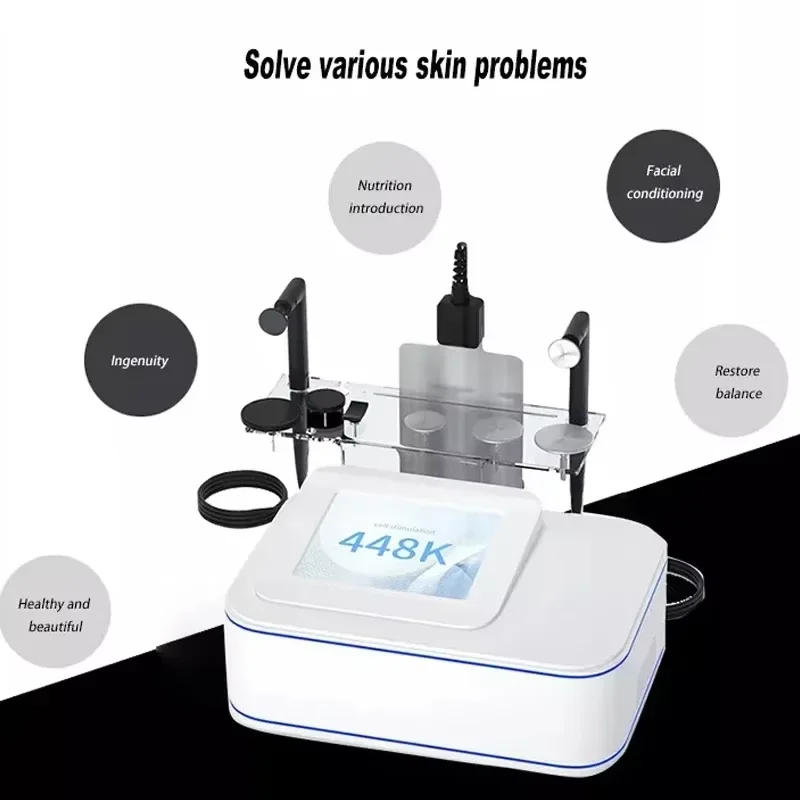 Portable fat removal 448khz tecar therapy machine radiofrecuencia monopolar corporal facial tecar terapia diatermia machine