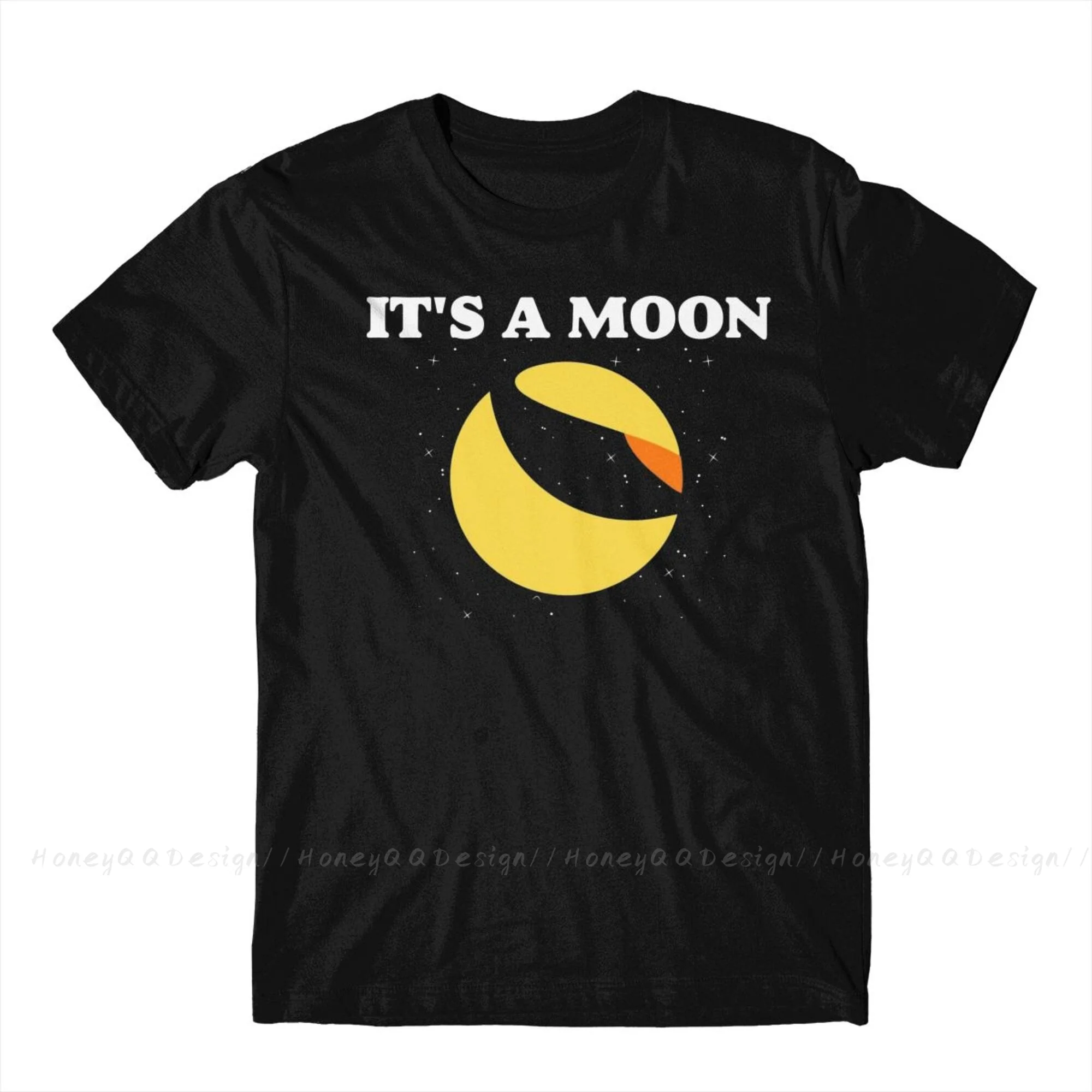 Its A Moon No  Print Cotton Shirt Hombre Lunatic TERRA LUNA crypto Men Fashion Streetwear Adult Tee Unisex O Neck Women T-Shirt