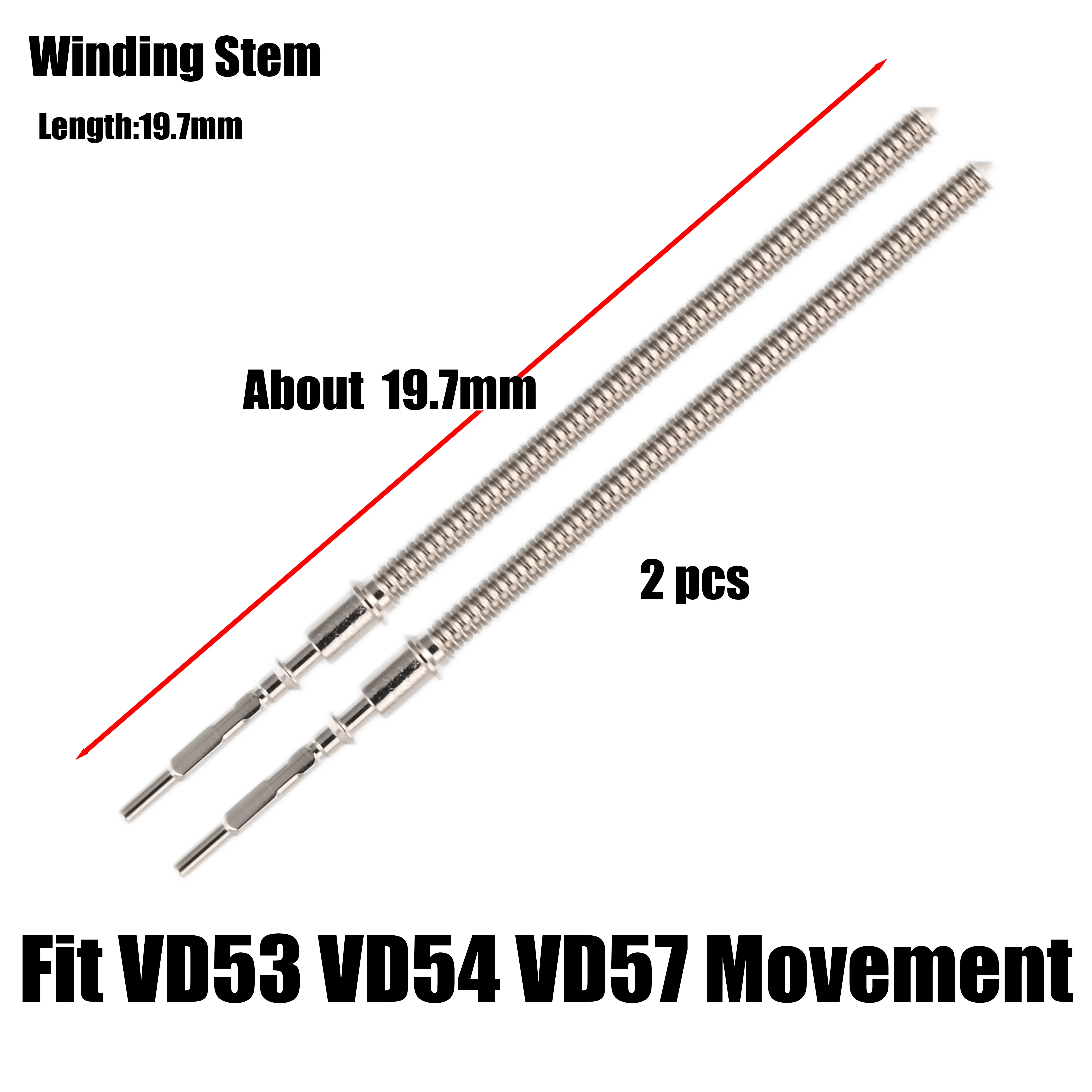 นาฬิกาควอทซ์เคลื่อนไหวแบบ VD57 VD57C 6มือ6/9/12วินาทีเล็กๆกลไกนาฬิกาญี่ปุ่นใหม่ต้นฉบับใหม่
