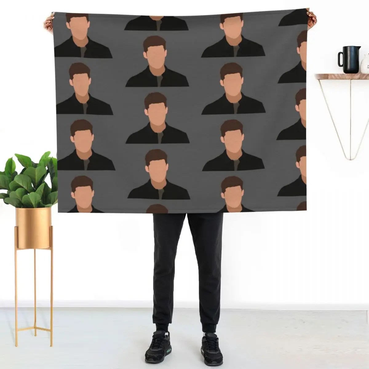 Theo Raeken Throw Blanket Warm Plush Softest warm winter Extra Large Throw cosplay anime Blankets