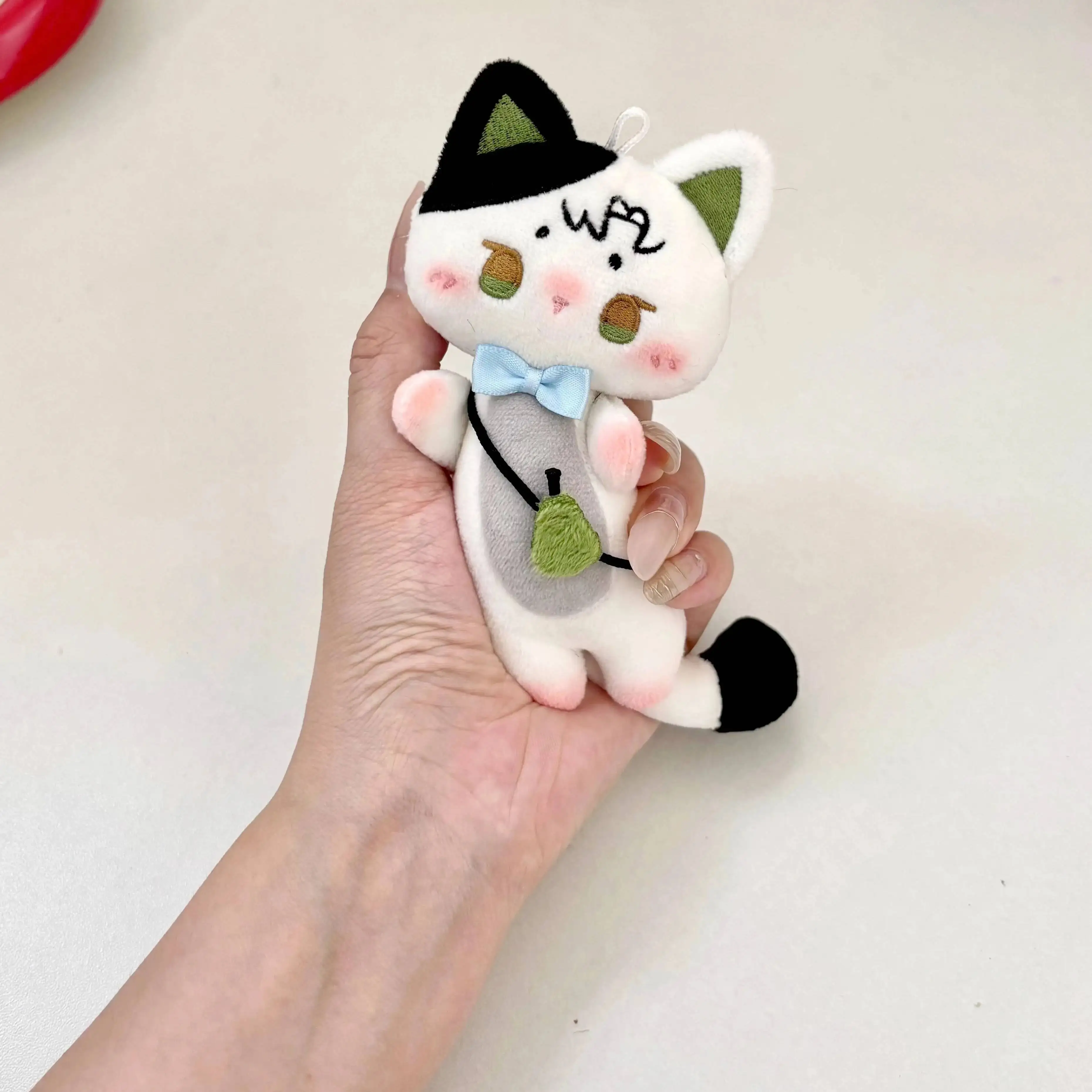 

Anime Love And Deepspace Zayne Cosplay Cute Animal Cotton Maumet Pendant Cartoon Puppet Keychain Xmas Gift