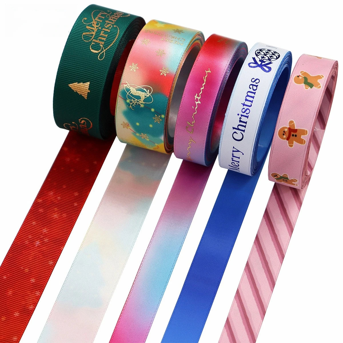 Christmas Ribbon Printed Handm - огляд і ціна Velvet Ribbon Roll