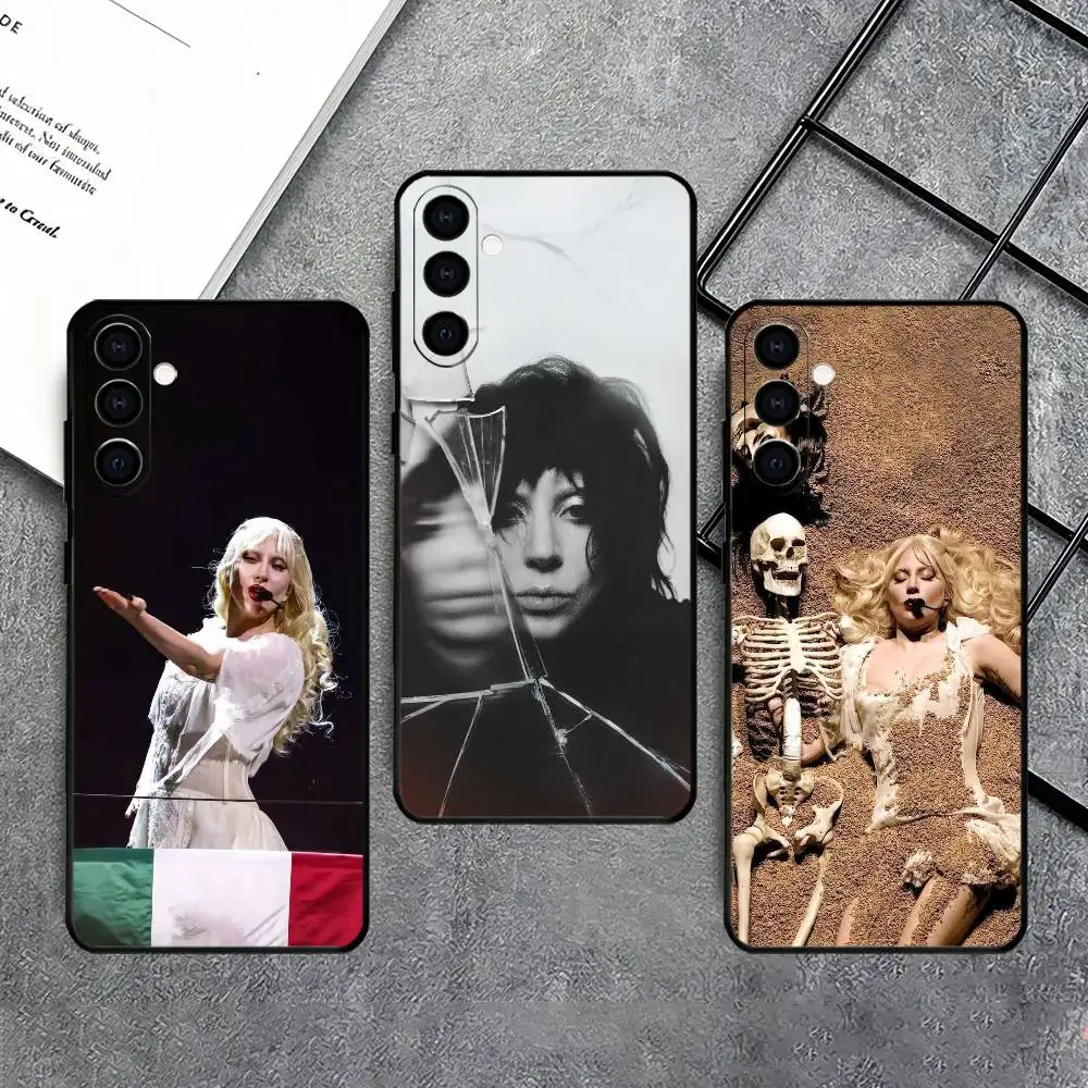 

Singer M-Melanie Martinez Phone Case Black Silicone Soft For Samsung Galaxy A73,A72,A71,A70,A53,A52,A51