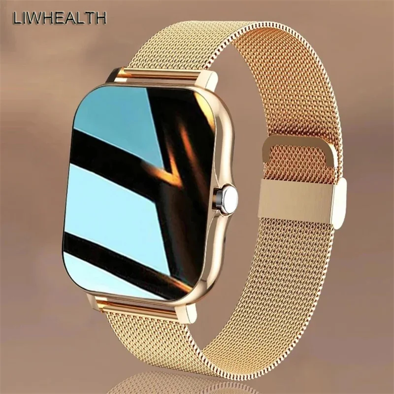 Liwhealth 2023 Smartwatch Smart watch Heart Rate Fitness Bracelet/App GPS For Xiaomi Honor Iphone VS Mi Band 7 8 W88 Not