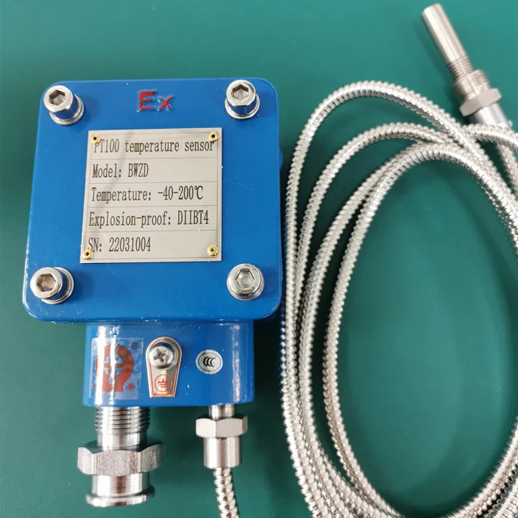 Sensor de temperatura BWZD Series Ex PT100