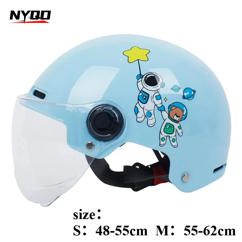 

Шлем для электромобиля для мужчин и женщин, четыре сезона, общий детский защитный шлем для мальчиков и девочек