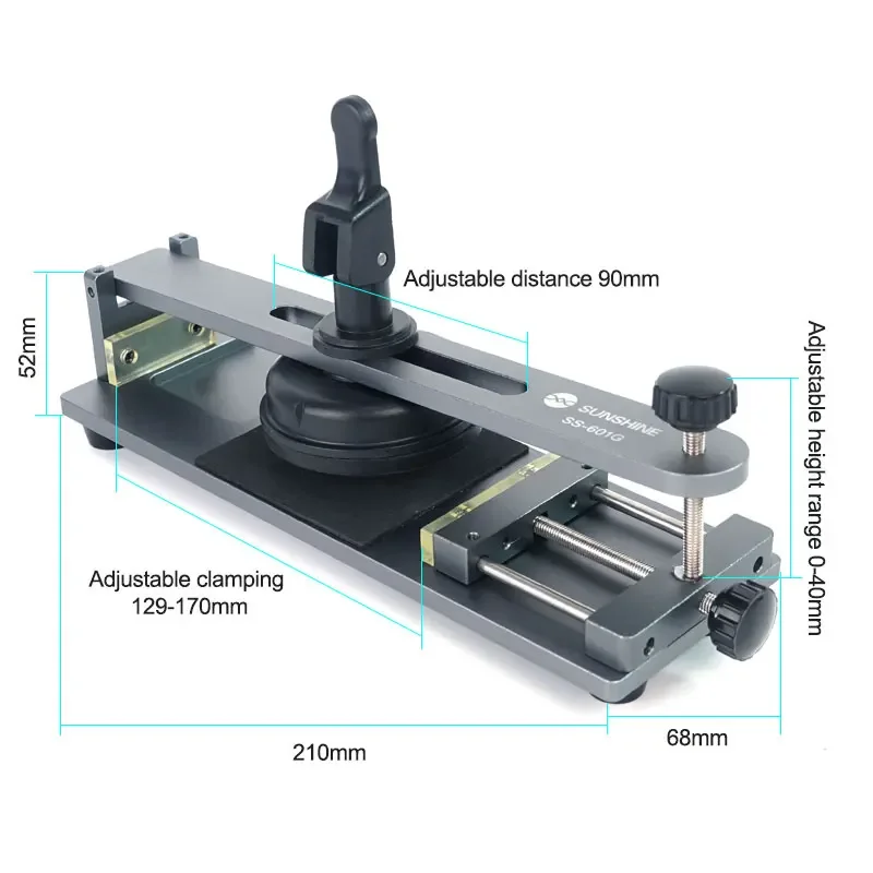 SUNSHINE SS-601G Mobile Phone Screen Heating Free Screen Remove Tool Fixture Tool  for All Mobile Phone LCD Screen Separation
