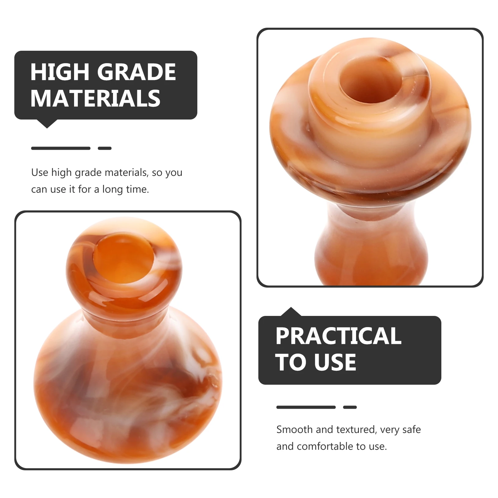

16pcs Replacements Resin Universal Mouthpieces For Bamboo Woodwind Hulusi Beginner Accessories Blow Aid Durable Practical Hulusi