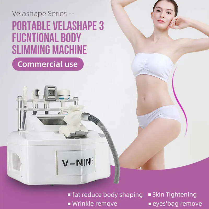 

2024 NEW V9 Ve-la Body Shape Weight loss Vacuum 80K Cavitation Slimming Roller Shaping Massage Machine Fat Removal Face lift CE