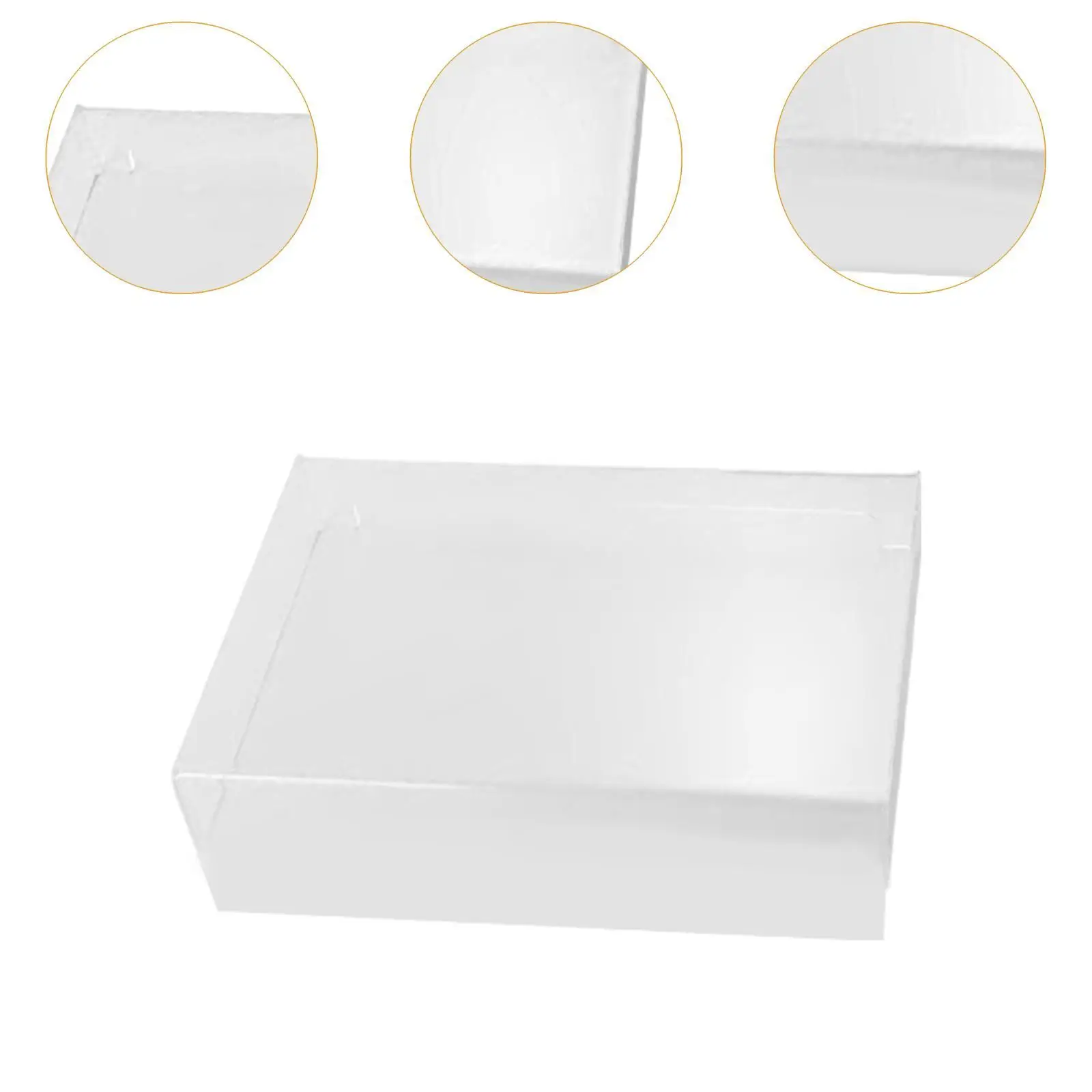 Пылезащитный чехол для мыши, акриловый, практичный, прозрачный, пылезащитный, простой в использовании аксессуар, защитный чехол для настольного домашнего стола